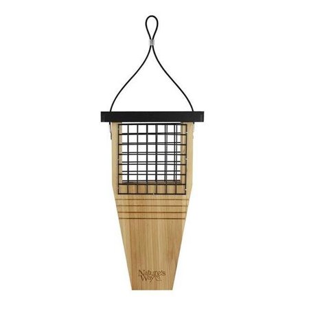 PETPRIDE Cedar Suet Tail Bird Feeder PE341658